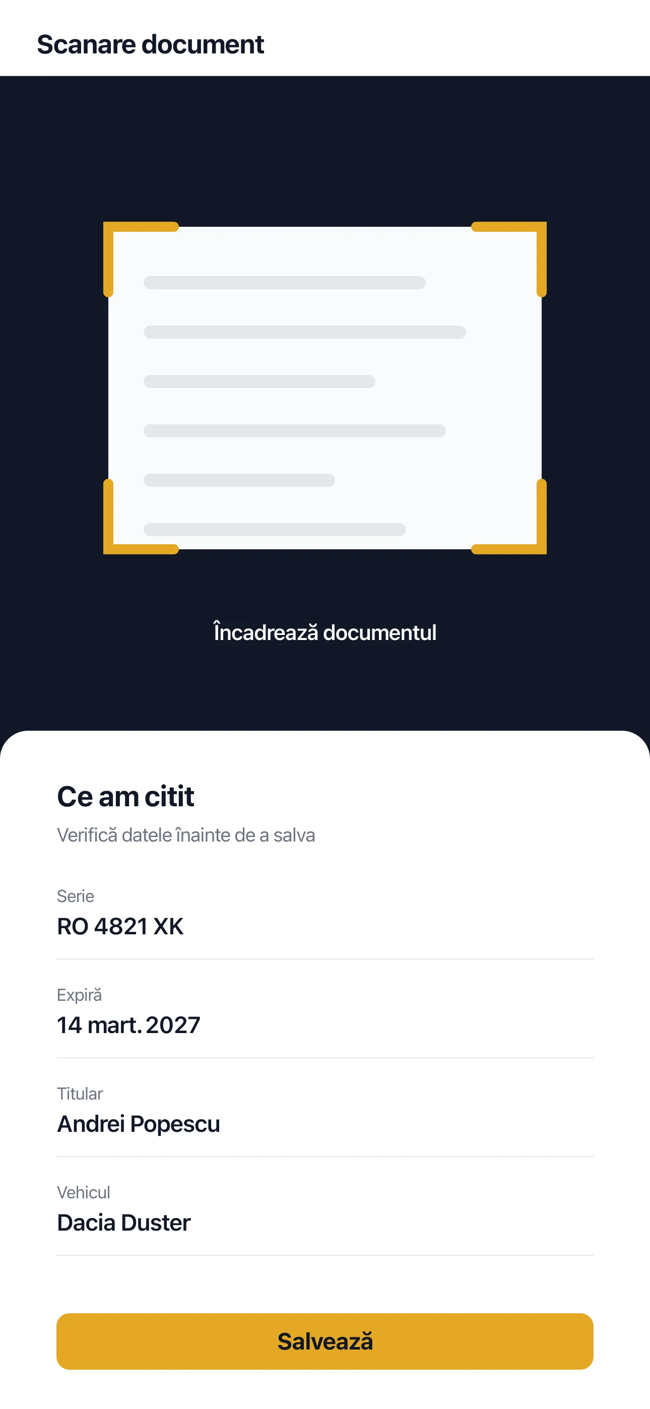 Scan de document